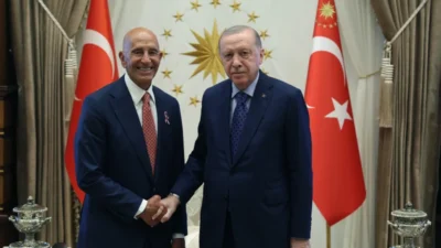 Cumhurbaşkanı Erdoğan, ABD Ankara Büyükelçisi ve Temsilcileri kabul etti. Görüşmelerde