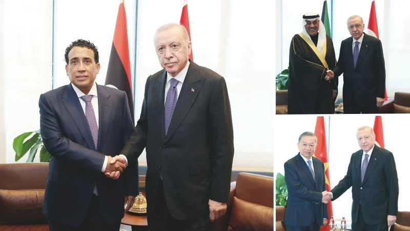 Cumhurbaşkanı Erdoğan, New York'ta Libya ile enerji, savunma ve madencilik