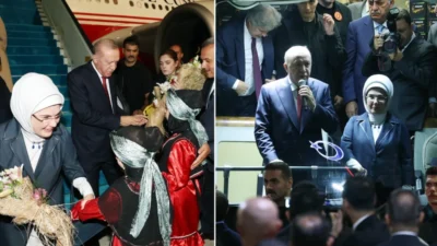 Cumhurbaşkanı Erdoğan, memleketi Rize'de vatandaşlarla buluşarak birlik ve beraberlik mesajları