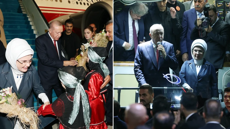 Cumhurbaşkanı Erdoğan, memleketi Rize'de vatandaşlarla buluşarak birlik ve beraberlik mesajları