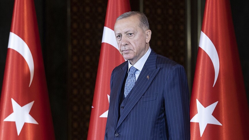 Cumhurbaşkanı Erdoğan, Şırnak'ta hayatını kaybeden polis memuru Melih Kaygusuz'un ailesine