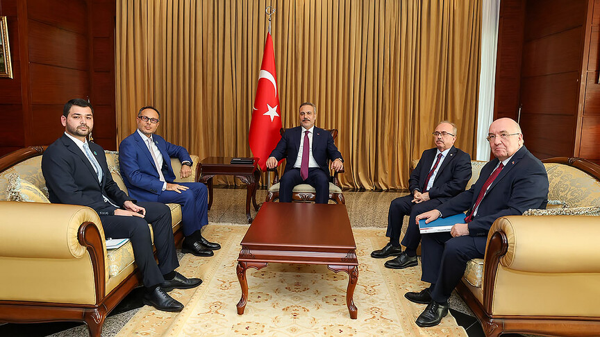 Dışişleri Bakanı Hakan Fidan, Bakü'de TÜRKPA Genel Sekreteri Ramil Hasan