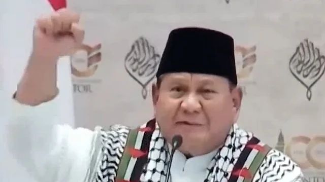 Cumhurbaşkanı Prabowo Subianto, Filistin davasına tam destek vererek tarihi bir