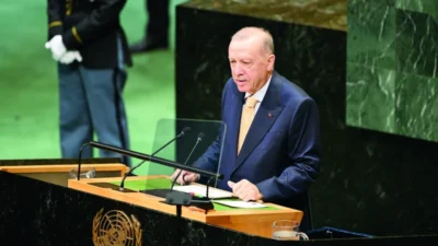 Cumhurbaşkanı Erdoğan, BM Genel Kurulu'nda Gazze'deki duruma dikkat çekerek, adalet