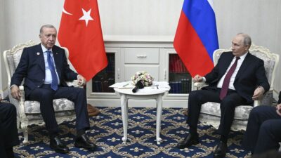 Erdoğan ve Putin'in gerçekleştirdiği görüşmede, Karadeniz'deki durum ve Ukrayna krizinin