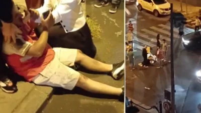 Esenyurt'ta meydana gelen kazada otomobil ile motosiklet çarpıştı. Olayda iki