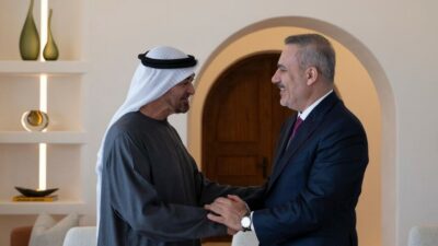 Dışişleri Bakanı Fidan, BAE Devlet Başkanı ile ilişkileri güçlendirmek üzere