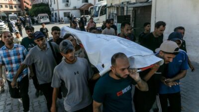Gazze'de İsrail'in düzenlediği saldırılar sonucu bir Filistinli yaşamını yitirirken, çok