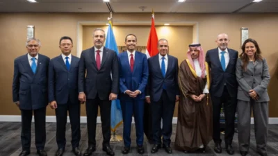 Dışişleri Bakanı Hakan Fidan, BM 81. Genel Kurulu kapsamında gerçekleştirilen