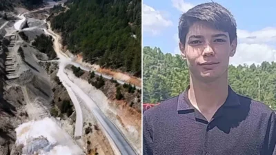 18 yaşındaki Emre İspir, yol çalışması sırasında kepçenin altında kalarak
