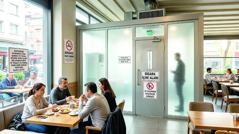 Yeni düzenleme, sigara içme alanlarını kısıtlayarak 2040 hedefi ile tütün