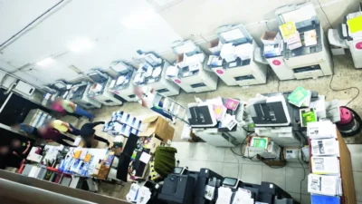 Yenimahalle'de gerçekleştirilen operasyonda korsan yayın yapan bir baskı merkezi çökertildi,
