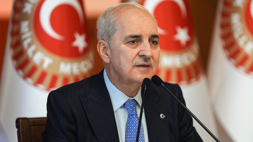 TBMM Başkanı Kurtulmuş, fon soruşturmalarıyla ilgili olarak kararlılık mesajı verdi.