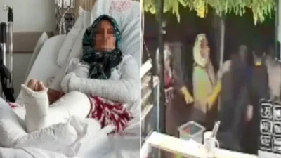 Mersin'de husumetlileri tarafından sopalı saldırıya uğrayan 3 çocuk annesi kadın
