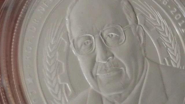 Darphane, merhum Başbakan Necmettin Erbakan'ın anısını yaşatmak için özel bir