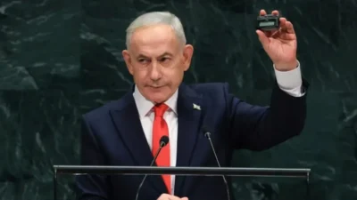 İsrail Başbakanı Netanyahu, BM Genel Kurulu'nda yaptığı konuşmada tehditlerde bulundu.