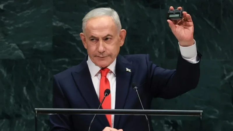 İsrail Başbakanı Netanyahu, BM Genel Kurulu'nda yaptığı konuşmada tehditlerde bulundu.