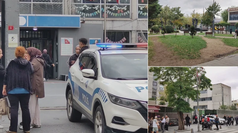 Bayrampaşa'da iki şüpheli, polisten kaçarken yanlarındaki tabancayı çocuklara saklattı. Olay,