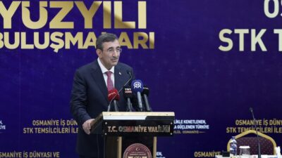 Cumhurbaşkanı Yardımcısı Yılmaz, Osmaniye'nin kalkınma potansiyelini vurgulayarak önemli yatırımlar ve