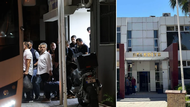 Seferihisar Belediyesi'nde yürütülen rüşvet soruşturmasında 29 kişi tutuklanırken, gözaltındaki firari