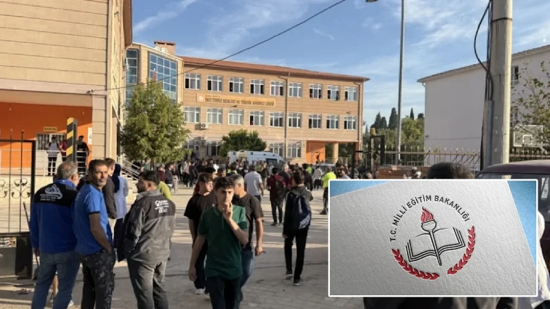 Manisa'nın Turgutlu ilçesinde yaşanan silahlı saldırıda 11 öğrenci yaralandı. Milli