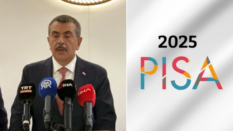 Milli Eğitim Bakanı Tekin, Türkiye'nin PISA 2025 değerlendirmesinde üç alanda