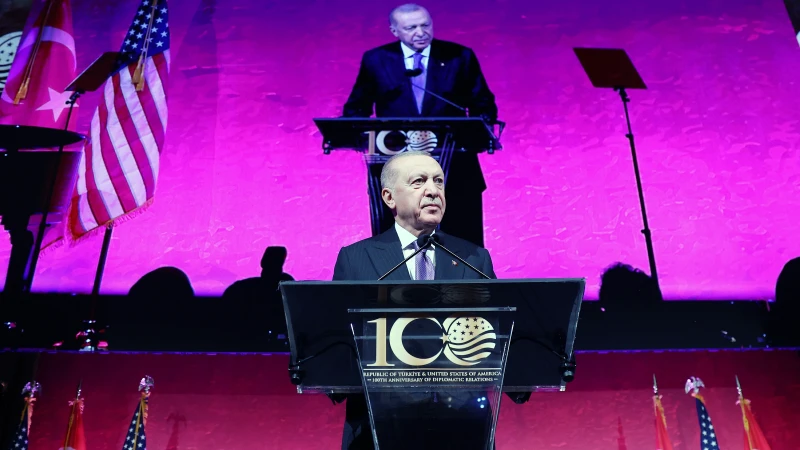 Cumhurbaşkanı Erdoğan, New York'ta düzenlenen etkinlikte Türkiye-Amerika ilişkilerinin önemine vurgu