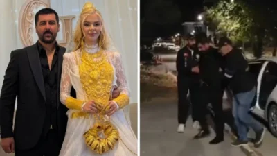 Vanlı sosyal medya fenomeni Kara Haydar, düğününde takılan altınlar nedeniyle