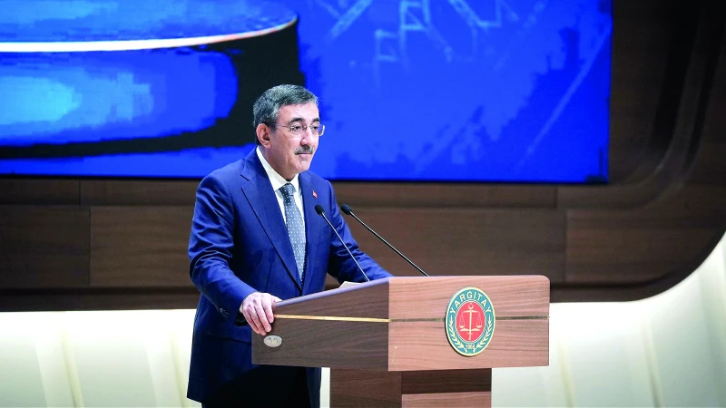 Cumhurbaşkanı Yardımcısı Cevdet Yılmaz, Yargıtay Adli Yıl Açılış Töreni'nde yargı