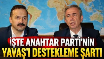 Yavuz Ağıralioğlu, Mansur Yavaş'a destek verebileceğini, ancak bazı şartların yerine