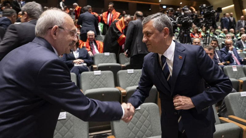 2026-2027 Adli Yılı Yargıtay'da yapılan törenle başladı. Özgür Özel ve