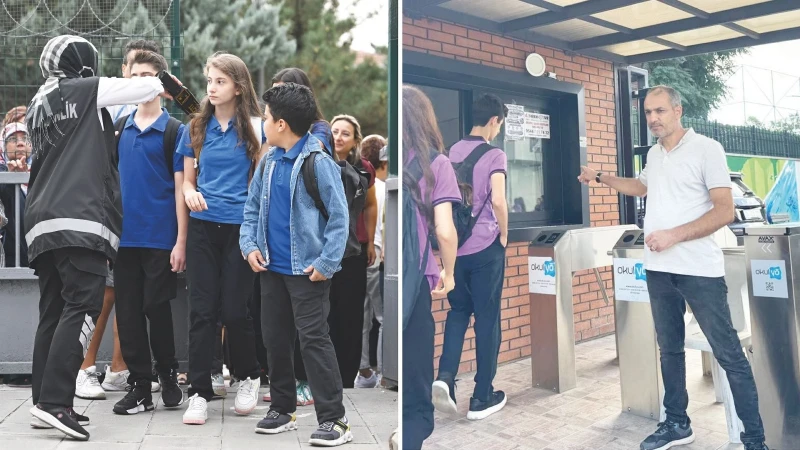 Yeni eğitim yılı, sıkı güvenlik önlemleriyle başladı. 17 milyon öğrenci,
