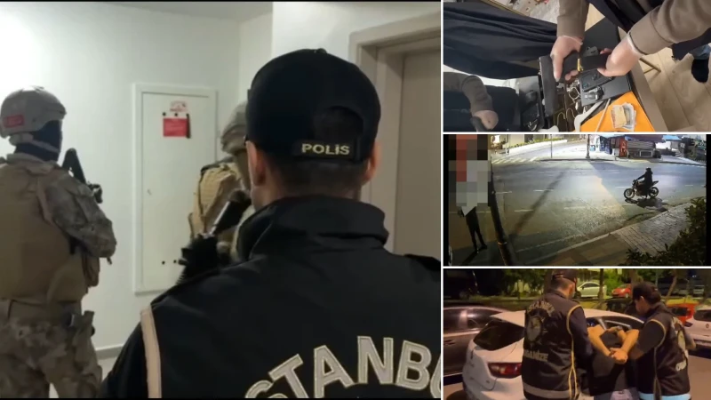 İstanbul merkezli gerçekleştirilen operasyonla birlikte 20 ilde 155 şüpheli yakalandı.