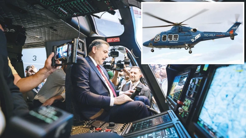 Yerli genel maksat helikopteri GÖKBEY, Emniyet Genel Müdürlüğü envanterine katıldı.