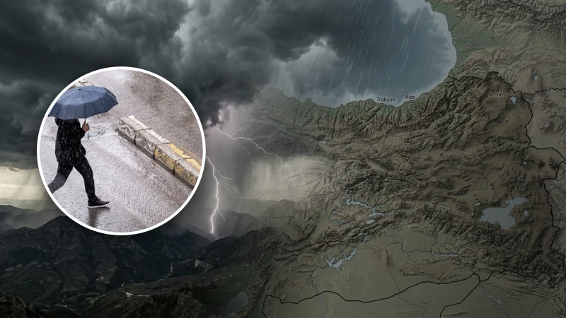 Meteoroloji, bu hafta kuzeydoğu bölgeleri için sağanak yağış ve gök