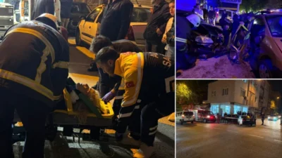 Adıyaman'da meydana gelen trafik kazasında iki kişi yaralandı. Kazanın ardından