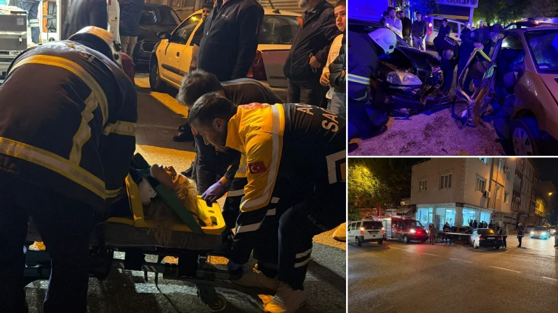Adıyaman'da meydana gelen trafik kazasında iki kişi yaralandı. Kazanın ardından