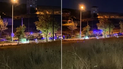 Ankara'nın Pursaklar ilçesinde kimlik kontrolü sırasında açılan ateş sonucu bir