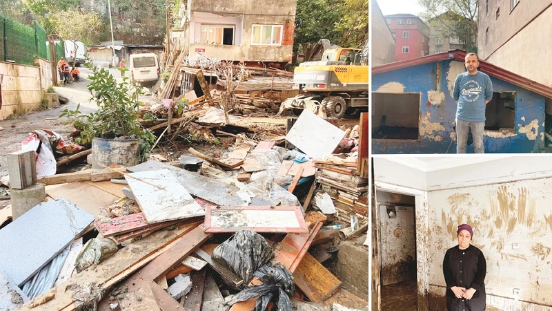 İstanbul'un Ayazağa bölgesinde sel felaketinin ardından kentsel dönüşüm süreci başladı.
