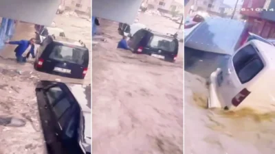 Ayazağa'da meydana gelen sel felaketi sonrası yeni görüntüler, vatandaşların yaşadığı