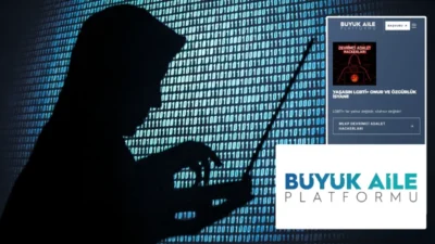 Büyük Aile Platformu'nun internet sitesi, siber saldırı sonucu LGBT ve