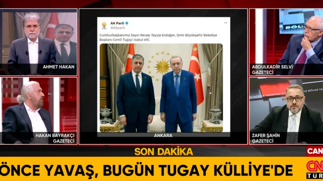 İzmir Büyükşehir Belediye Başkanı Cemil Tugay'ın AK Parti'ye katılması konusunda