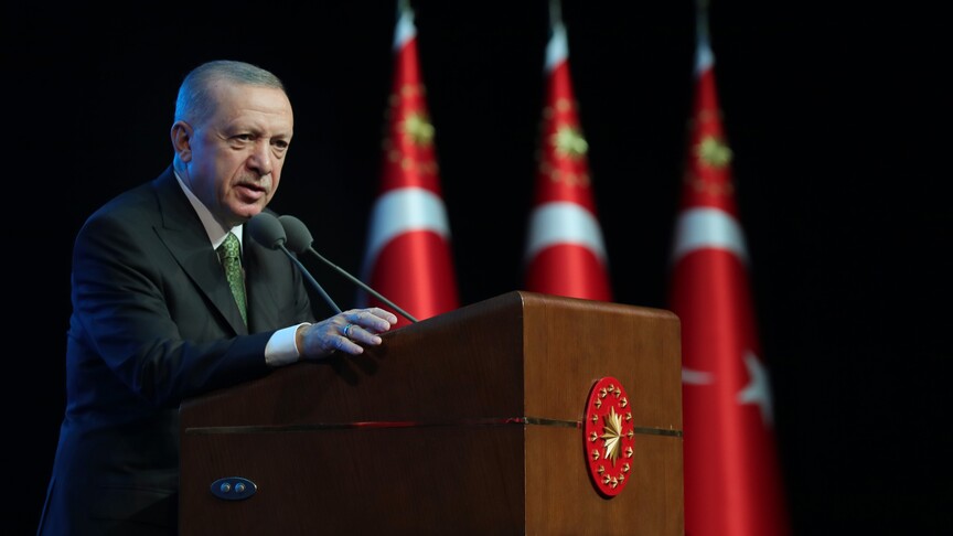 Cumhurbaşkanı Erdoğan, şehit Albay Sayit Gökgöz'ün ailesine taziye mesajı gönderdi