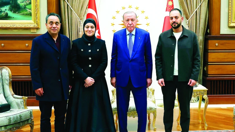 Cumhurbaşkanı Erdoğan, Gazze'de hayatını kaybeden 6 yaşındaki Hind Receb’in ailesini