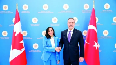 Dışişleri Bakanı Hakan Fidan, Kanada ile birlikte bölgesel barış için