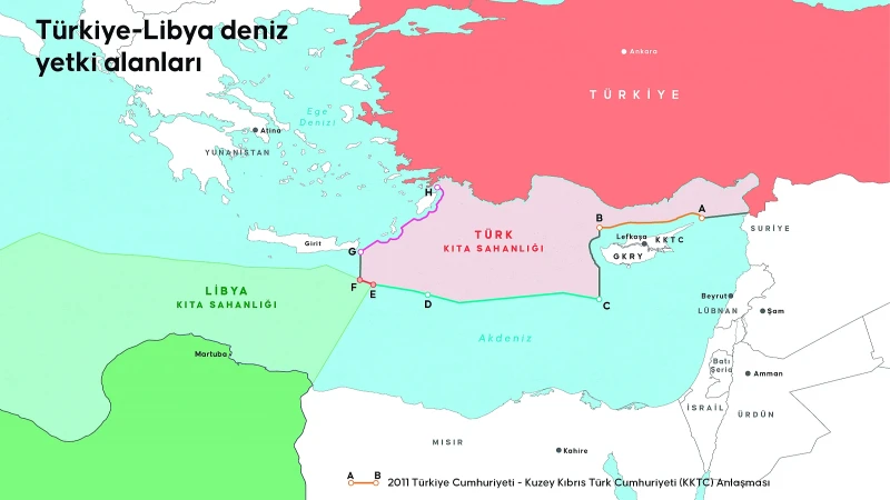 Libya Temsilciler Meclisi, Türkiye ile yapılan deniz yetki anlaşmasını onayladı.