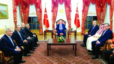 Cumhurbaşkanı Erdoğan, İstanbul'da düzenlenen konferansta barışın sağlanması için diplomasiye vurgu