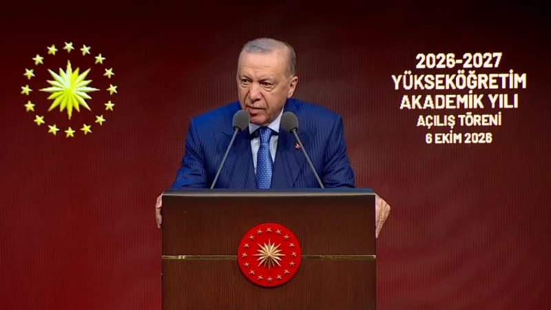 Cumhurbaşkanı Erdoğan, yeni akademik yıl açılışında yapay zeka ve eğitimde
