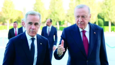 Cumhurbaşkanı Erdoğan, Kanada Başbakanı Carney ile gerçekleştirdiği görüşmede iki ülke