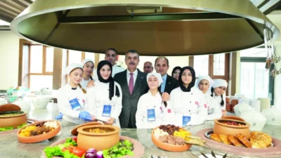 Milli Eğitim Bakanı Yusuf Tekin, Erzurum Ülker Gastronomi Mesleki ve
